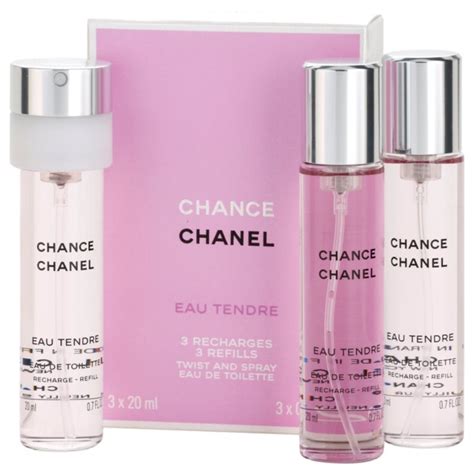 chanel chance refill bestellen|Chanel chance 3x20ml refills.